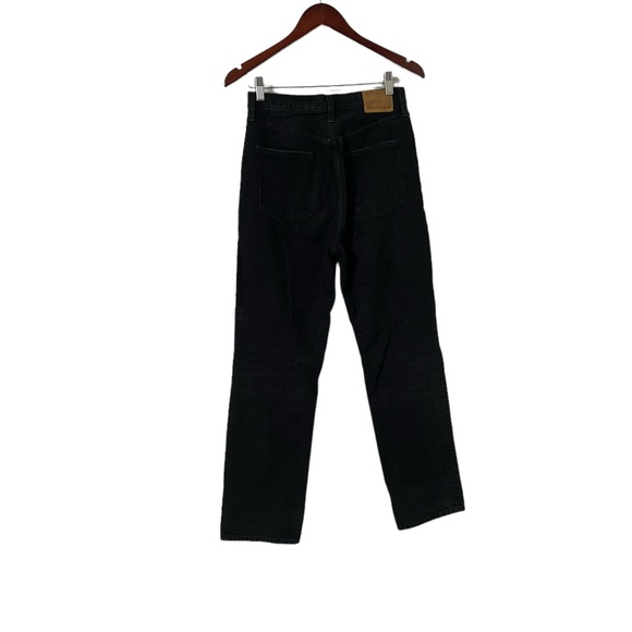 ARITZIA Denim Forum The Bonet High Rise Loose Black Ripped Destroyed Jeans - Picture 4 of 9